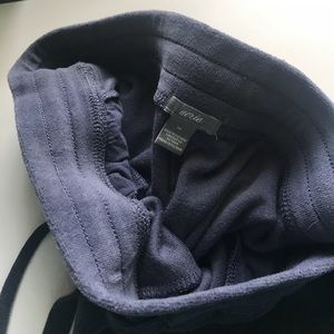 aerie deep blue velour joggers